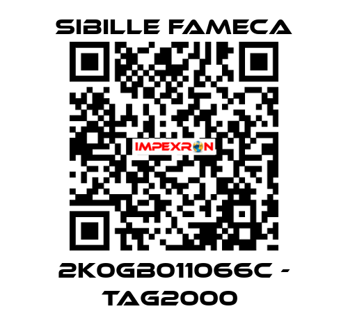 2K0GB011066C - TAG2000  Sibille Fameca