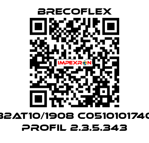 32AT10/1908 C0510101740 Profil 2.3.5.343 Brecoflex