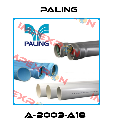 A-2003-A18  Paling