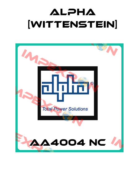 AA4004 NC  Alpha [Wittenstein]