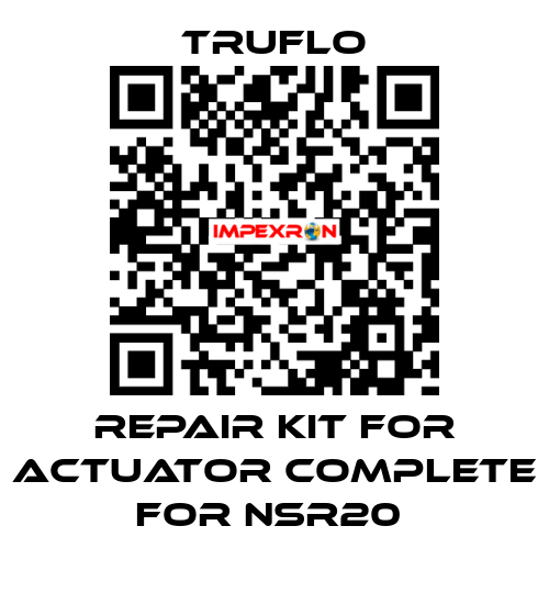 Repair Kit For Actuator Complete For NSR20  TRUFLO