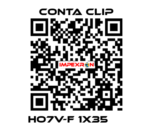 HO7V-F 1X35      Conta Clip