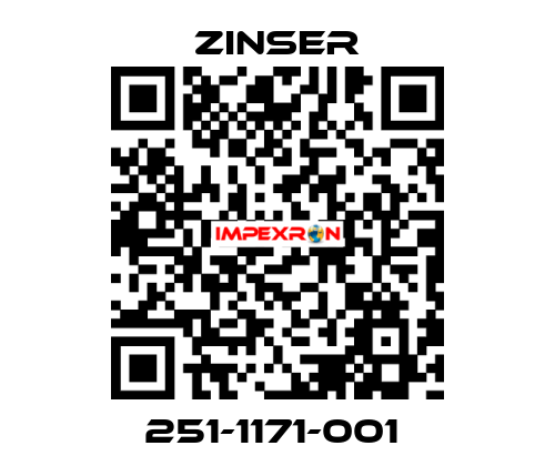  251-1171-001  Zinser