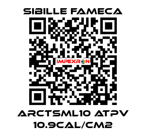 ARCTSML10 ATPV 10.9CAL/CM2 Sibille Fameca