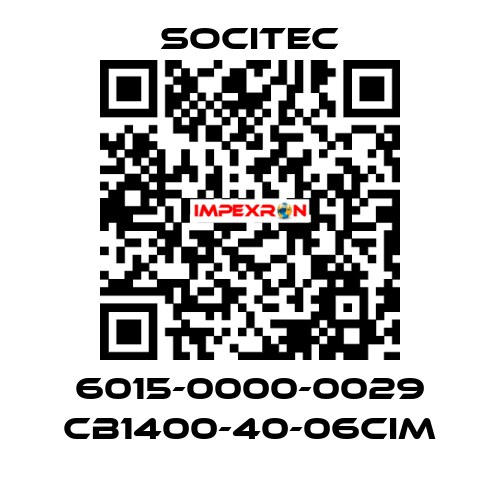 6015-0000-0029 CB1400-40-06CIM Socitec