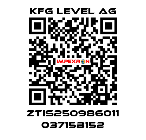 ZTIS250986011 03715B152 KFG Level AG