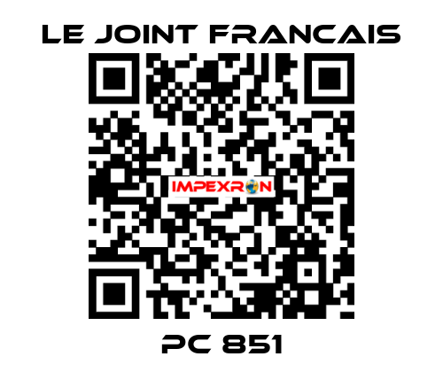 PC 851 LE JOINT FRANCAIS