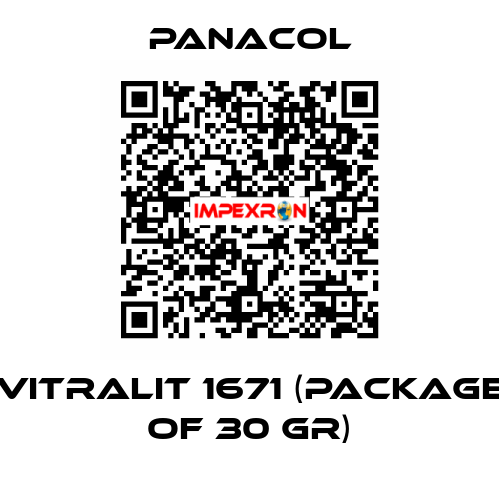 Vitralit 1671 (package of 30 gr) Panacol
