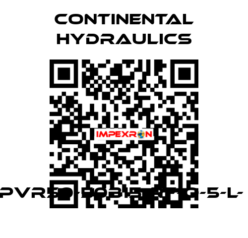 PVR50-50B15-RF-O-5-L-  Continental Hydraulics