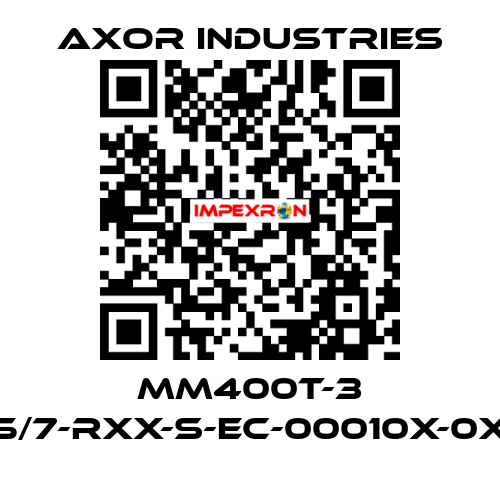 MM400T-3 5/7-RXX-S-EC-00010X-0X Axor Industries