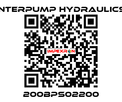 200BPS02200 Interpump hydraulics