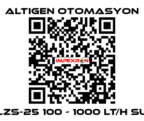 LZS-25 100 - 1000 LT/H SU Altıgen Otomasyon