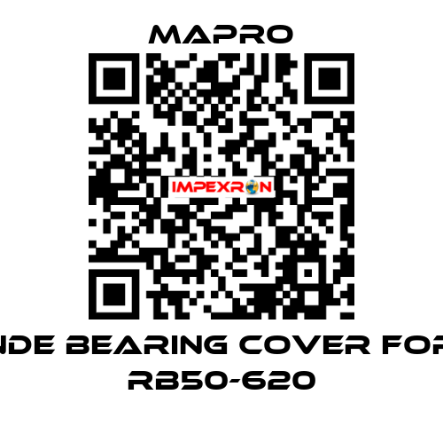 NDE bearing cover for RB50-620 Mapro