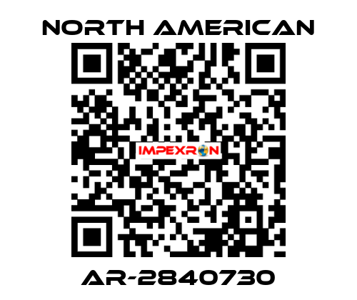 AR-2840730 NORTH AMERICAN