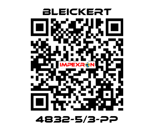 4832-5/3-PP Bleickert