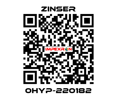 0HYP-220182 Zinser