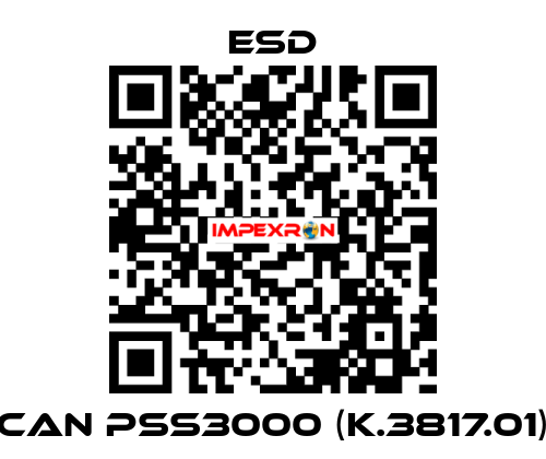 CAN PSS3000 (K.3817.01) ESD