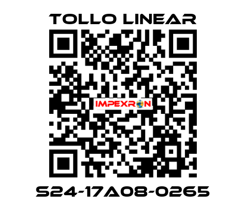 S24-17A08-0265 Tollo Linear