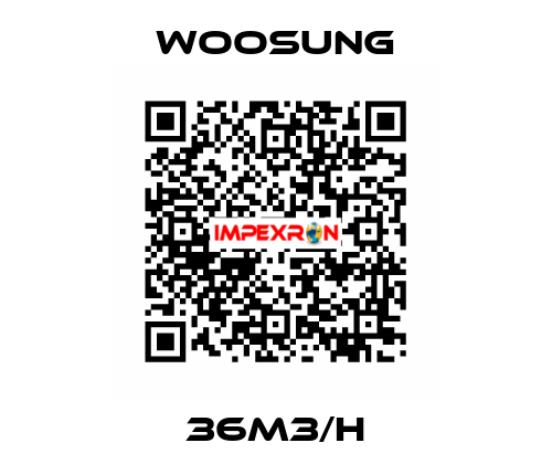 36M3/H WOOSUNG