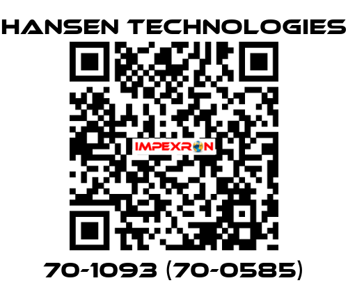 70-1093 (70-0585) HANSEN TECHNOLOGIES