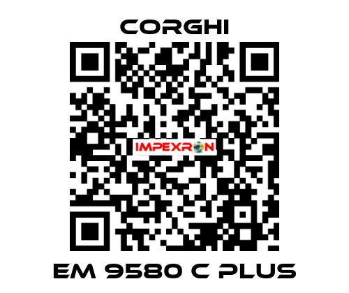 EM 9580 C Plus Corghi