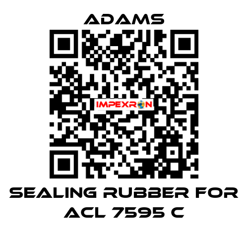 Sealing rubber for ACL 7595 C ADAMS