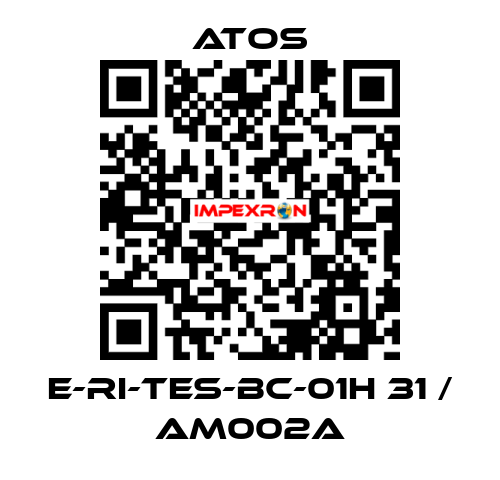 E-RI-TES-BC-01H 31 / AM002A Atos