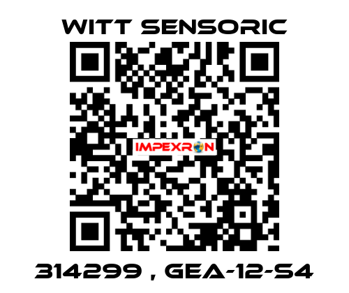 314299 , GEA-12-S4 Witt Sensoric