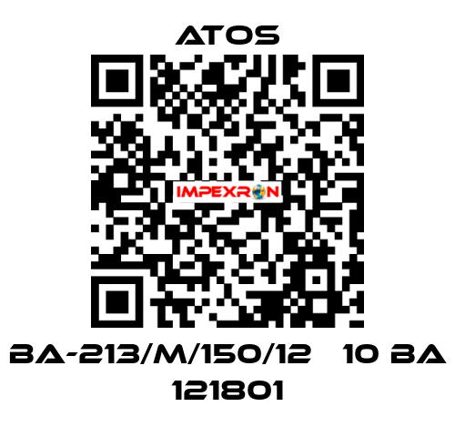 BA-213/M/150/12   10 BA 121801 Atos