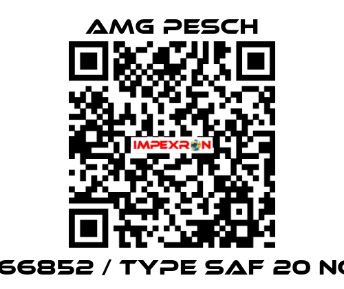 166852 / type SAF 20 NC AMG Pesch