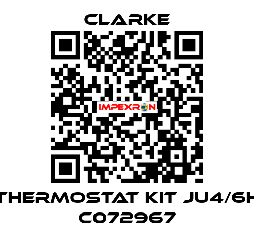 THERMOSTAT KIT JU4/6H C072967 Clarke