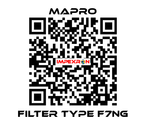 filter type F7NG Mapro