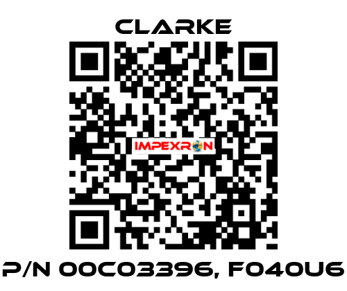 p/n 00C03396, F040U6 Clarke