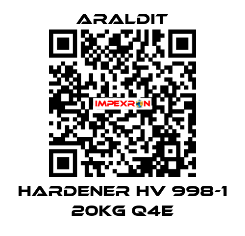 HARDENER HV 998-1 20KG Q4E Araldit