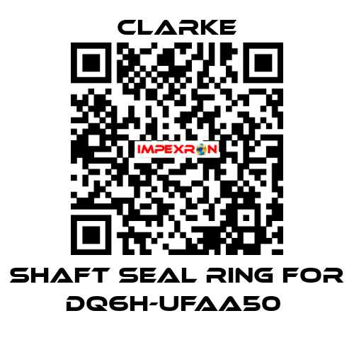 Shaft seal ring for DQ6H-UFAA50  Clarke