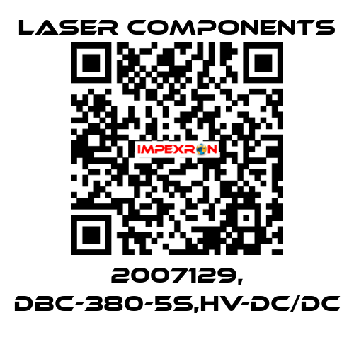 2007129, DBC-380-5S,HV-DC/DC Laser Components