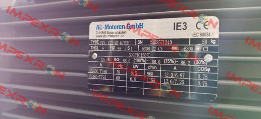 FCA 132 MB-6/PHE AC Motoren