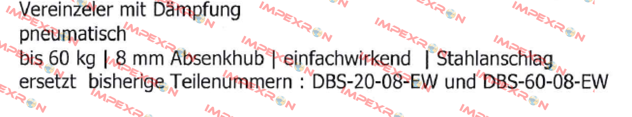 DBS-20/60-08-EW  Woerner