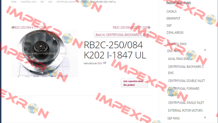 RB2C-250/084 K202 I-1847  Emc