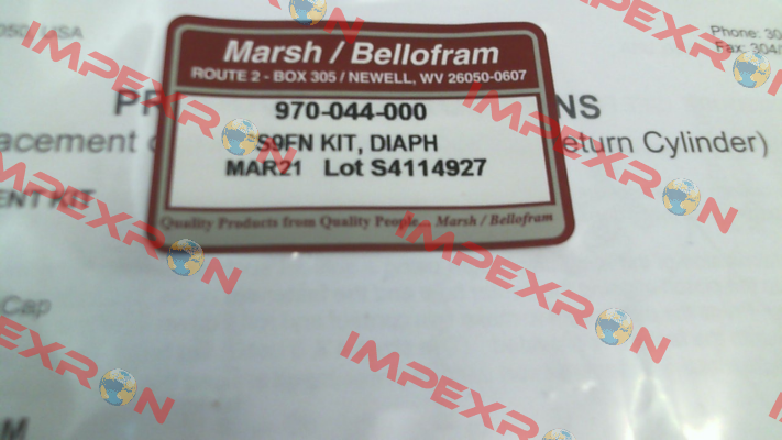 970-044-000 Bellofram