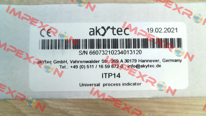 Nr. 66073 Type ITP14 AkYtec