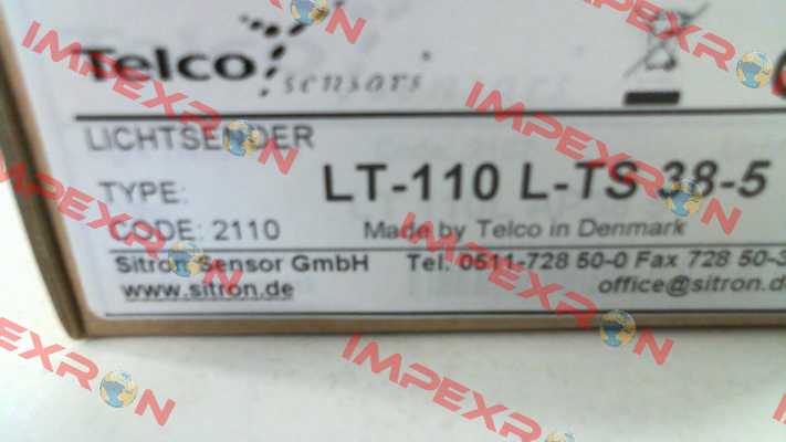 p/n: 8857, Type: LT-110L-TS38-5 Telco