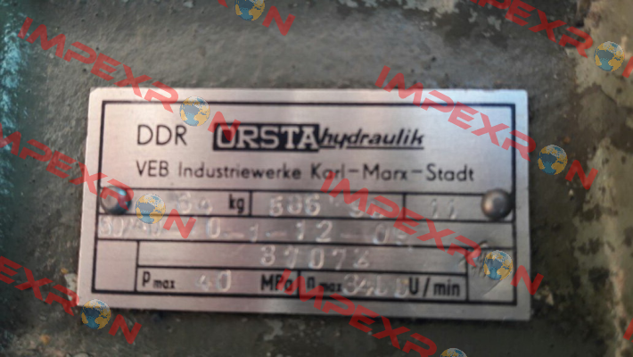 TGL 37072 Orsta Hydraulik