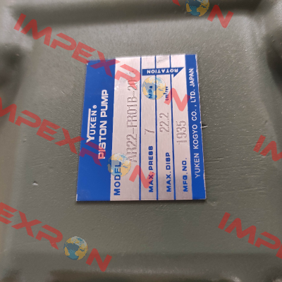 AR22-FR01B-20 Yuken